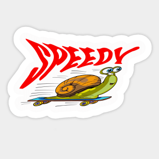 Speedy Sticker